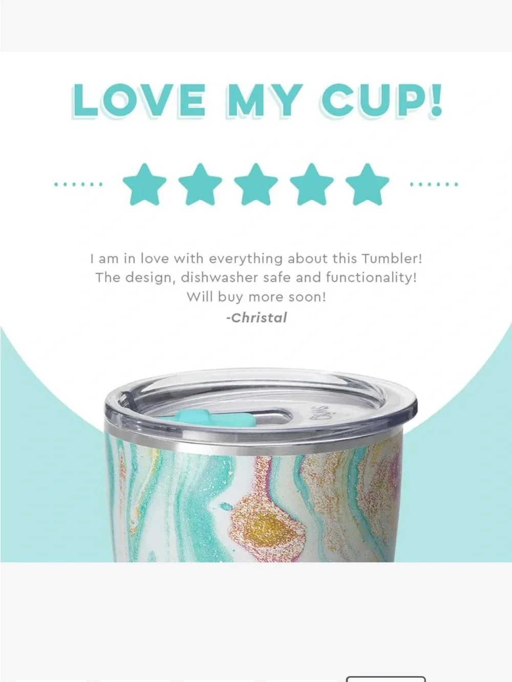 Very Gently used Swig Life 32oz Wanderlust Travel Tumbler